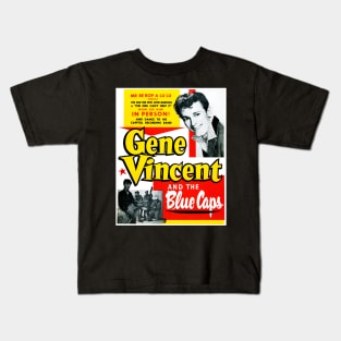 Gene Vincent Concert Poster Kids T-Shirt